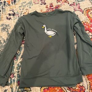 Silly goose sweatshirt!
